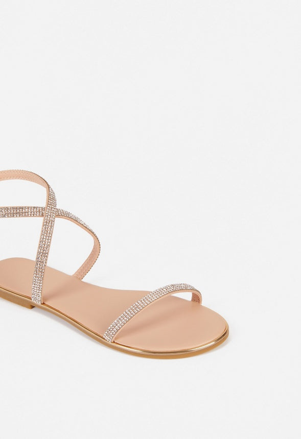 Anto Flat Sandal Nude