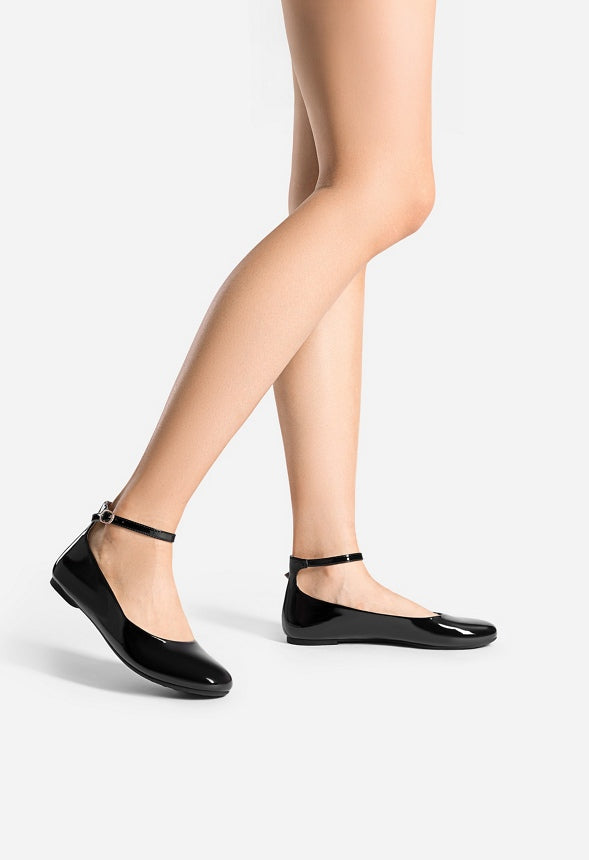 Comfortable Slip On Flats Black