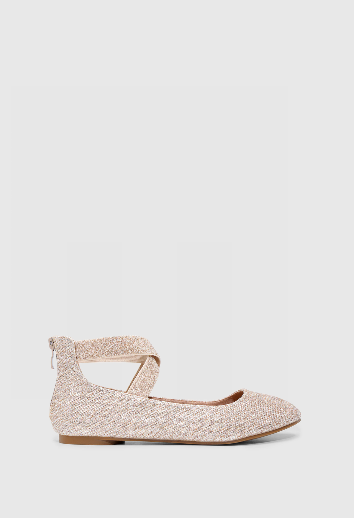 Women's Comfortable Fashion Elastic Ankle Straps Flats Shoes