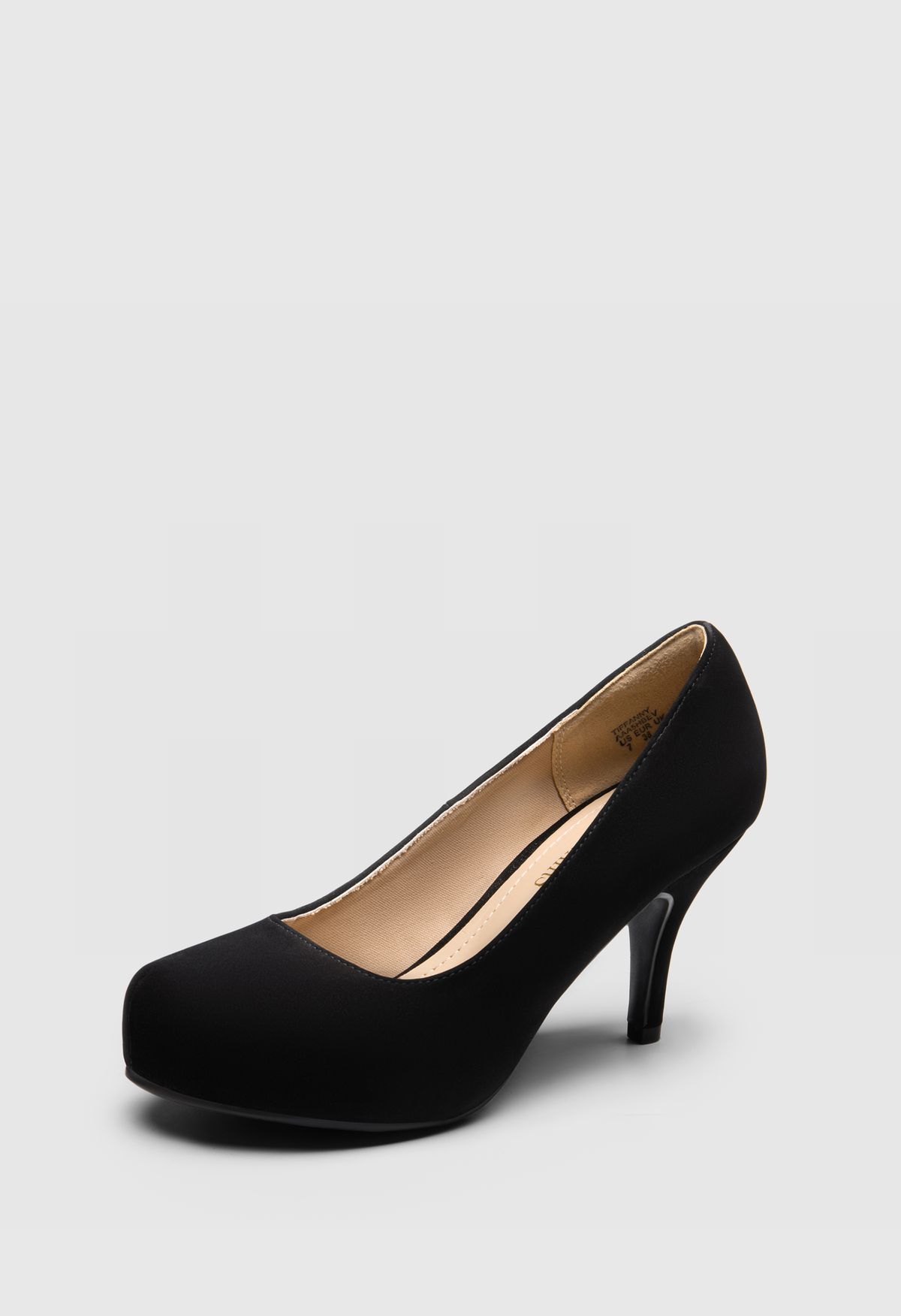 Tiffany Women’s Classic Low Stiletto Heel Dress Platform Pumps