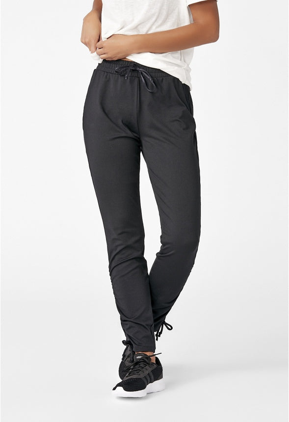 Ruched Active Joggers Black