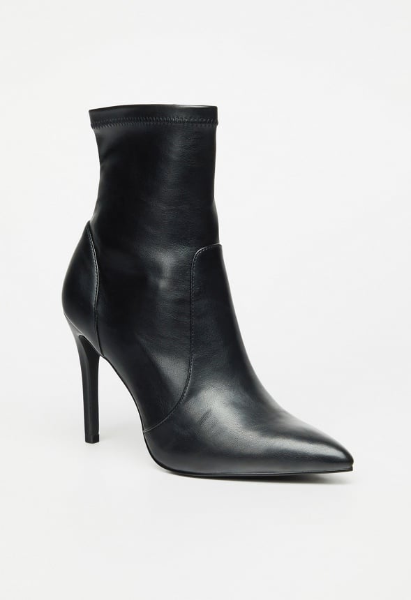 Shanae Stiletto Ankle Boot Black