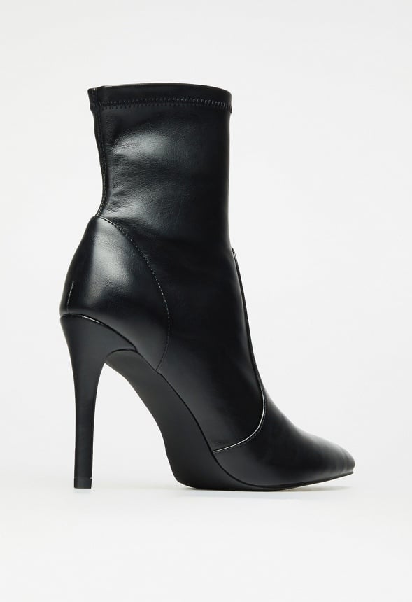 Shanae Stiletto Ankle Boot Black