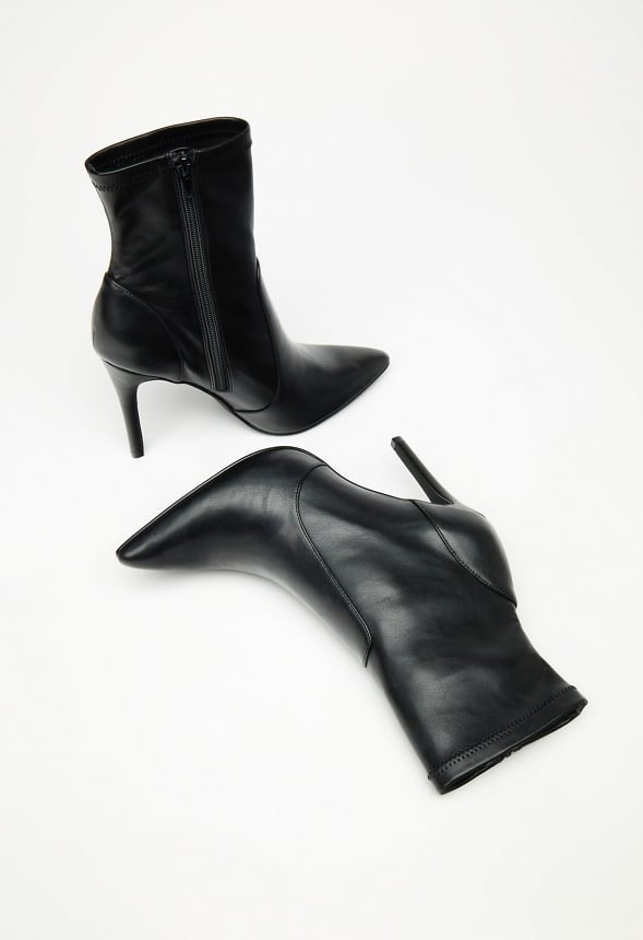 Shanae Stiletto Ankle Boot Black