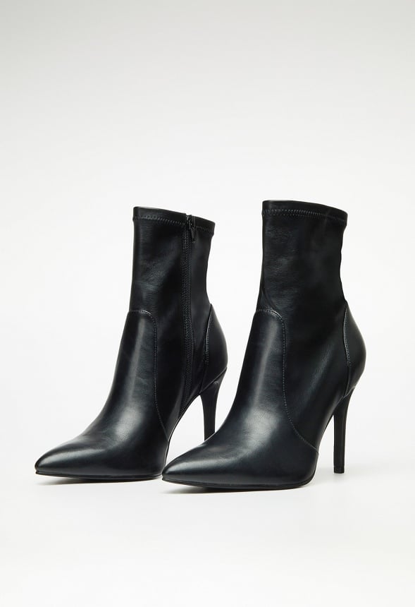 Shanae Stiletto Ankle Boot Black