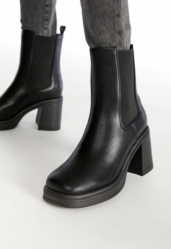 Payson Chelsea Ankle Boot Black