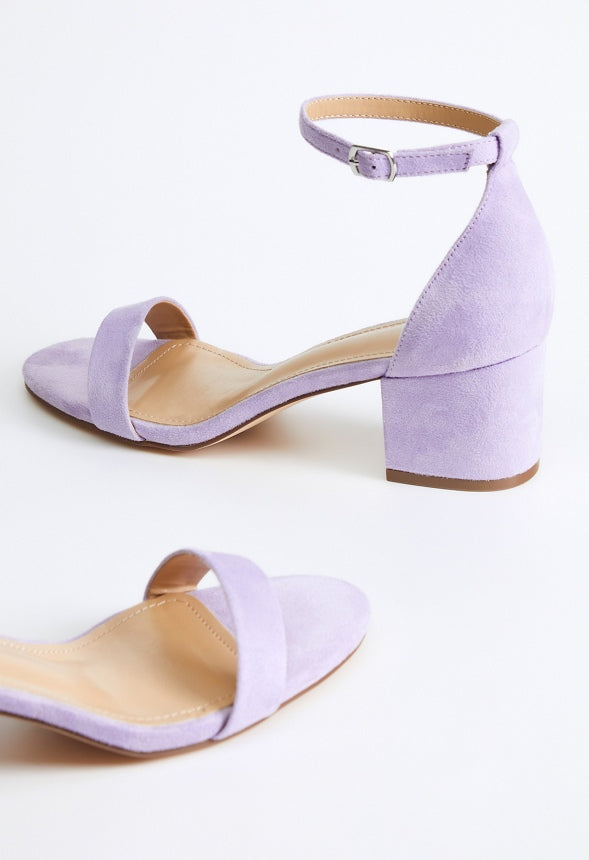 Noura Heeled Sandal Orchid Petal