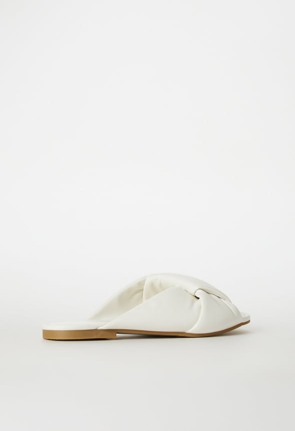 Tessa Slide Sandal Bright White