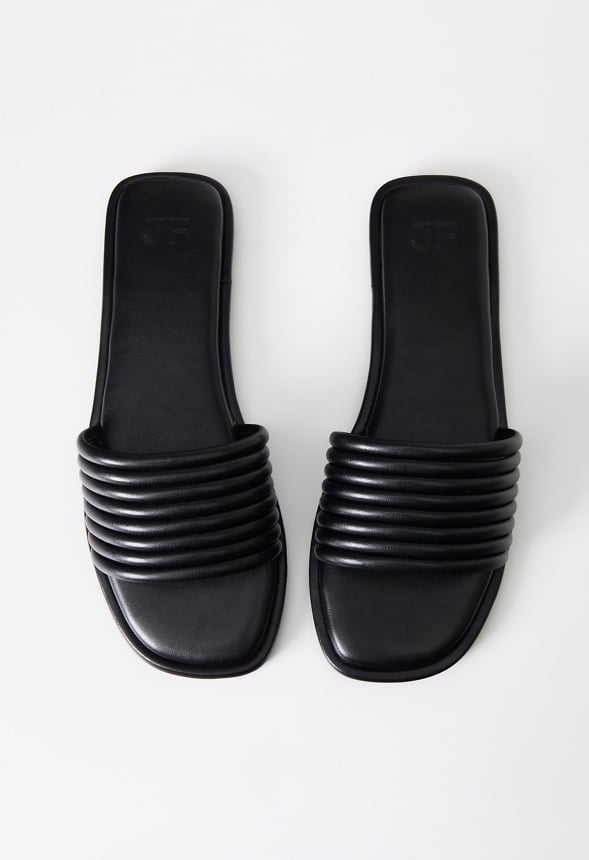Talia Slider Sandal Black