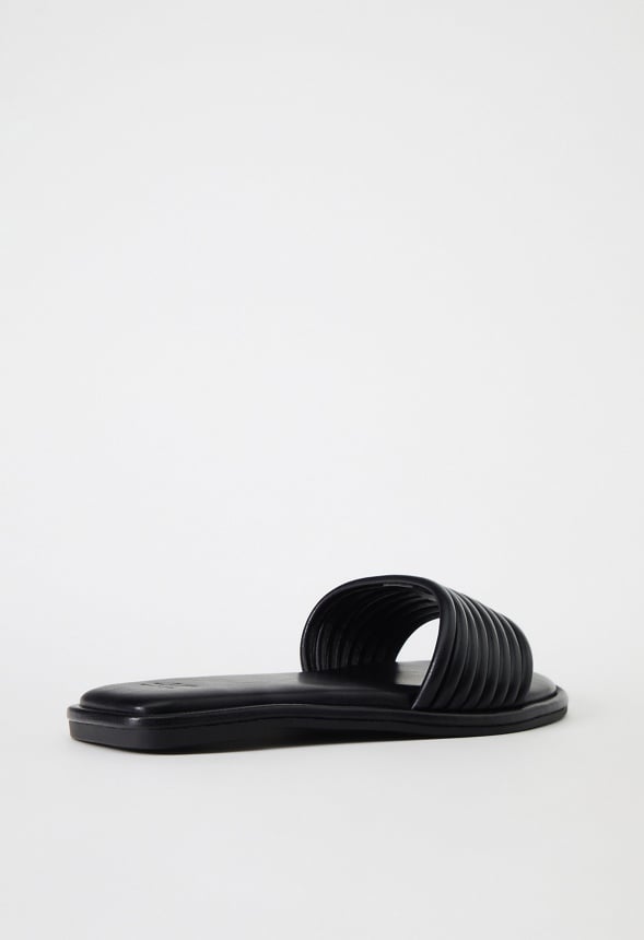 Talia Slider Sandal Black