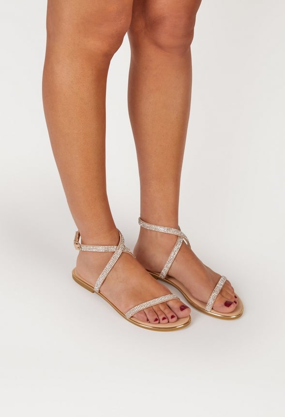Anto Flat Sandal Nude
