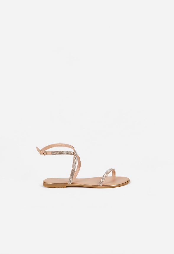 Anto Flat Sandal Nude