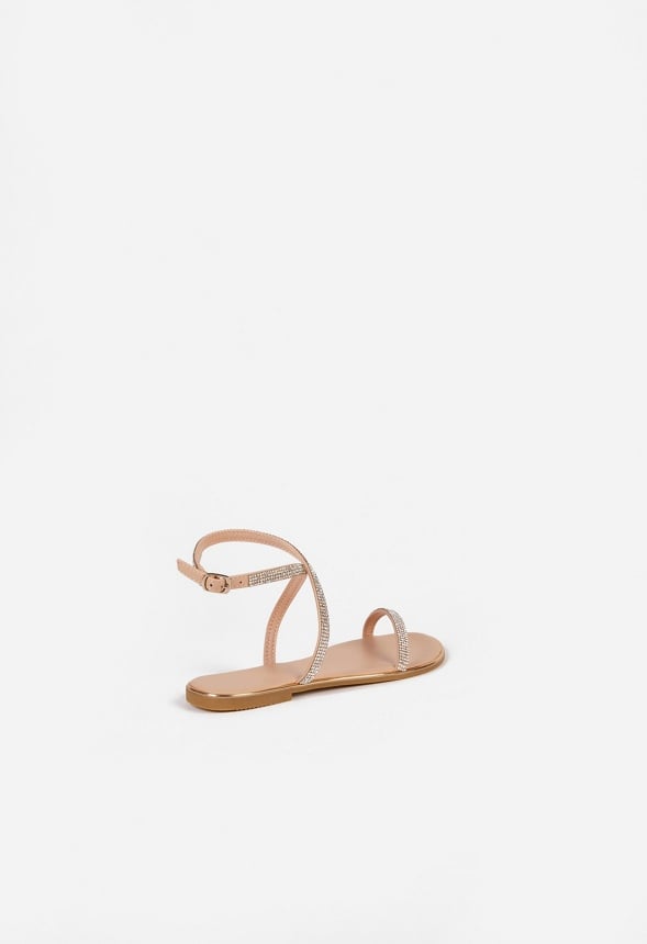 Anto Flat Sandal Nude