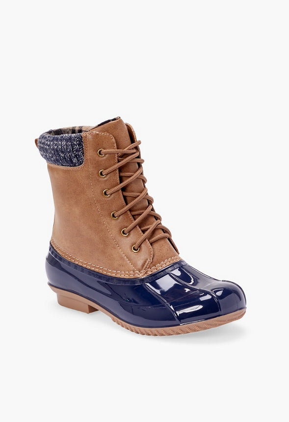 Evi Duck Boot Tan