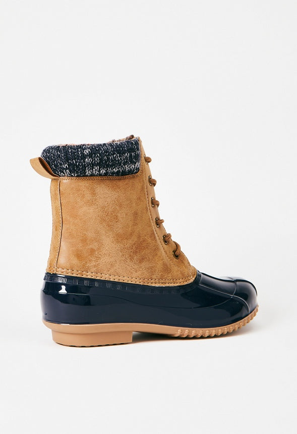 Evi Duck Boot Tan