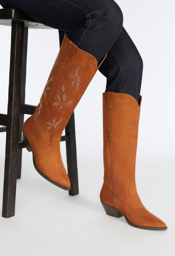 Teddi Western Boot Camel