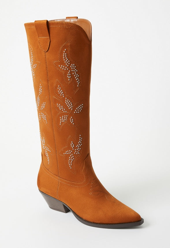 Teddi Western Boot Camel