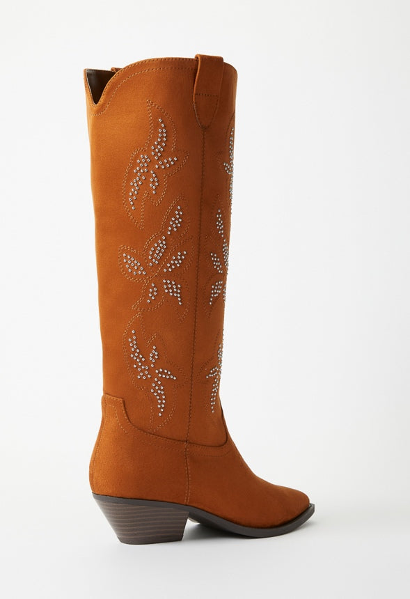 Teddi Western Boot Camel
