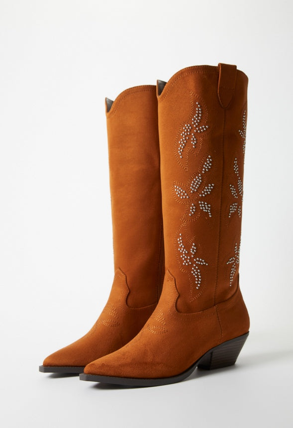 Teddi Western Boot Camel