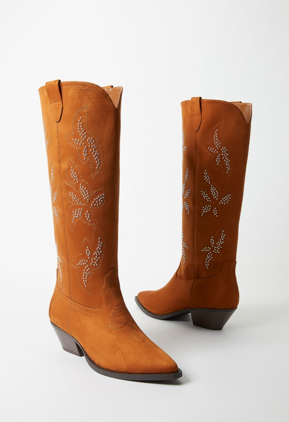 Teddi Western Boot Camel