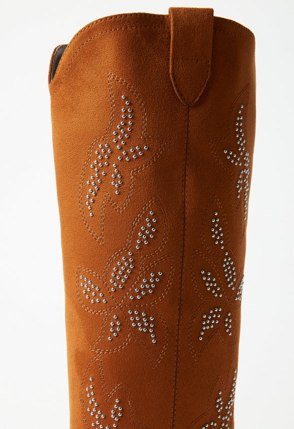 Teddi Western Boot Camel