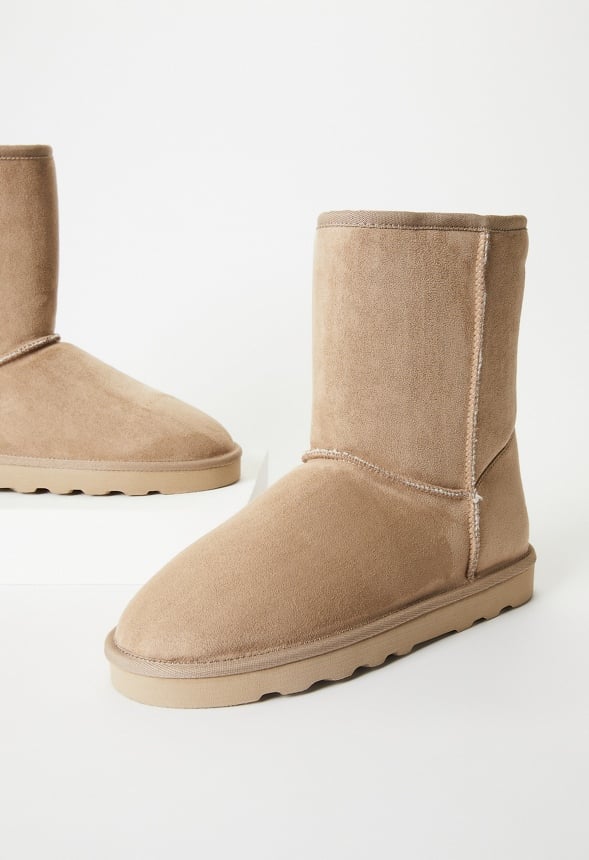 Brynne Fuzzie Ankle Boot Incense