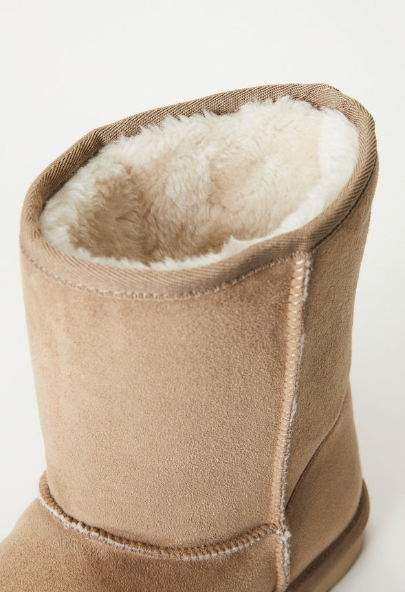 Brynne Fuzzie Ankle Boot Incense