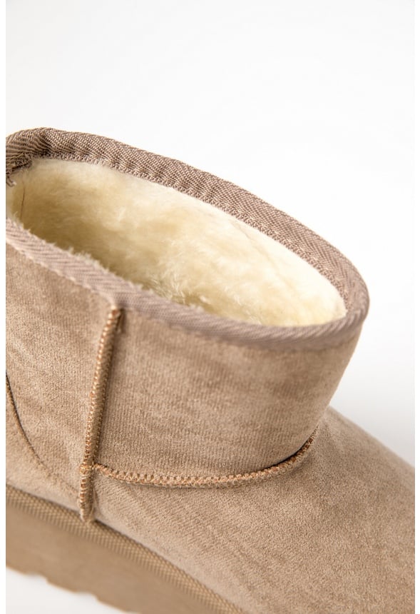 Mamen Fuzzie Beige