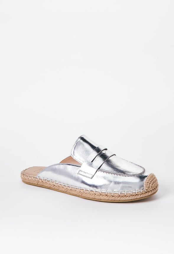 Ailana Flat Mule Silver