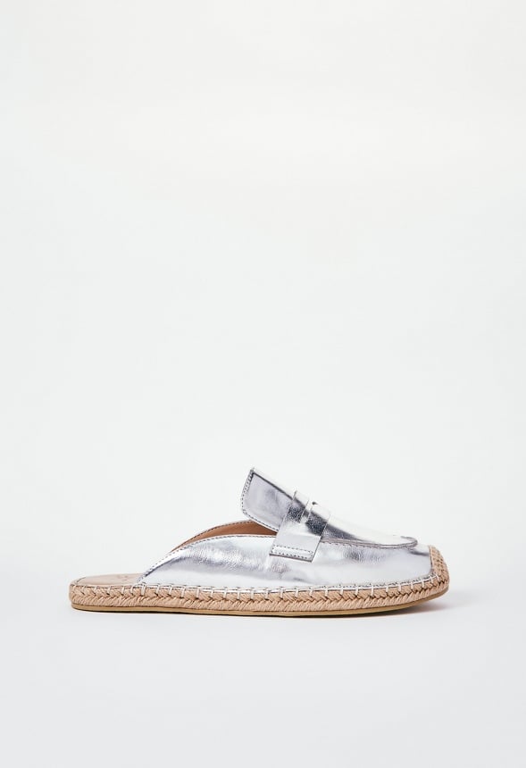 Ailana Flat Mule Silver