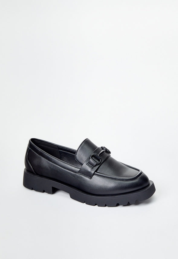 Frankie Flat Loafer Black