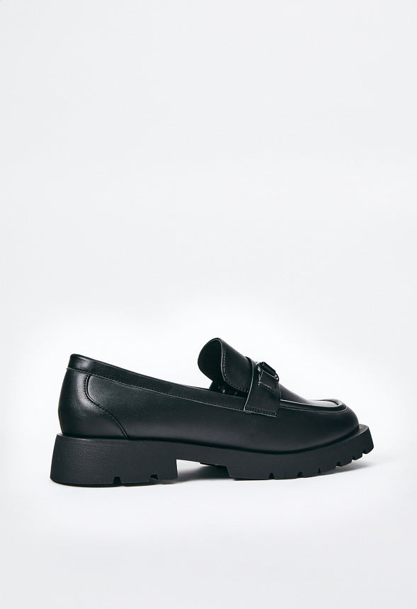 Frankie Flat Loafer Black