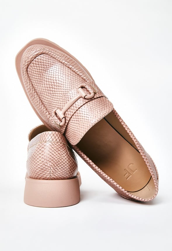 Frankie Flat Loafer Blush