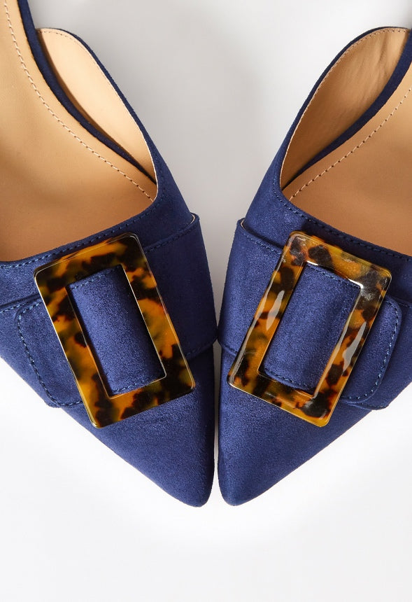 Noemi Slip-On Flat Nice Blue