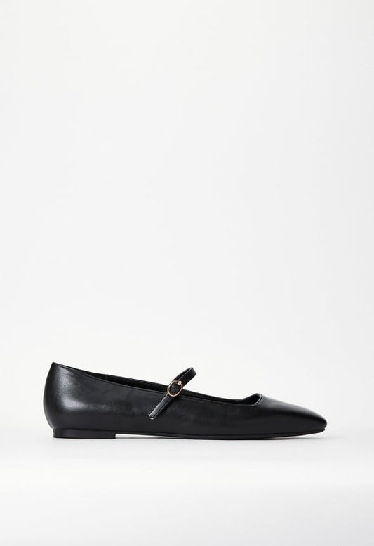 Ellidy Ballet Flat Black