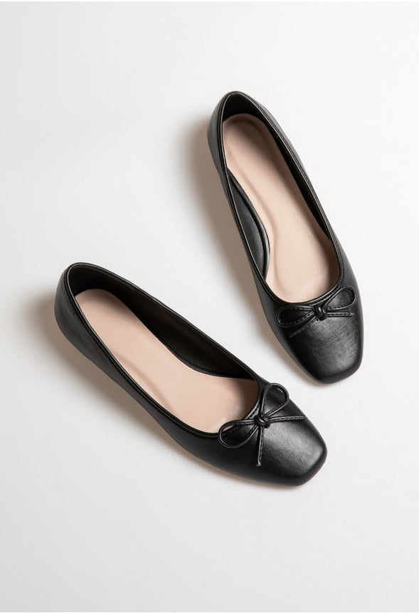 Luciana Ballet Flat Black