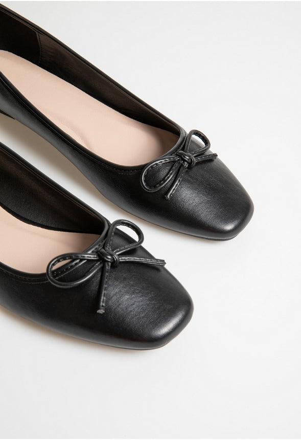 Luciana Ballet Flat Black