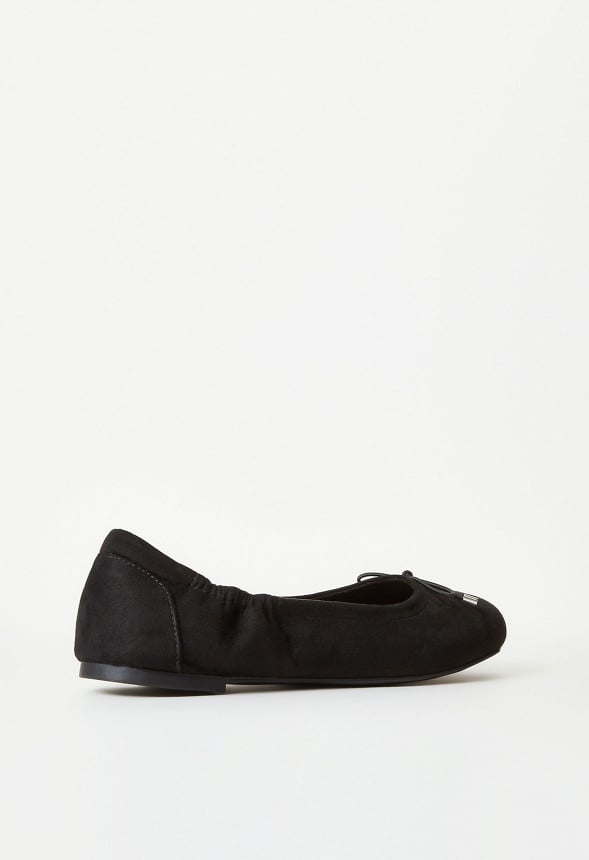 Andi Ballet Flat Black Caviar