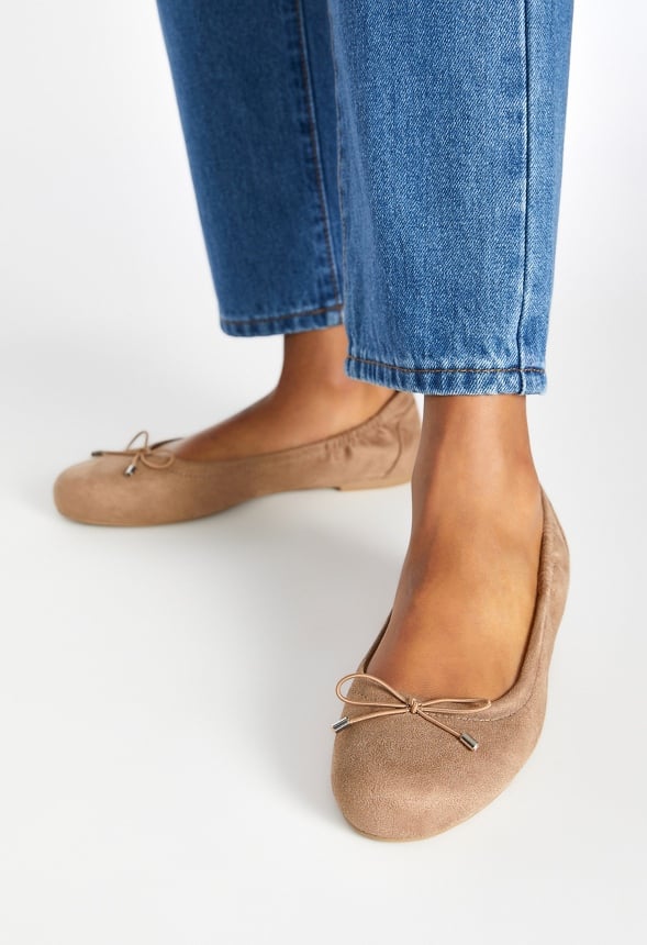 Andi Ballet Flat Taupe