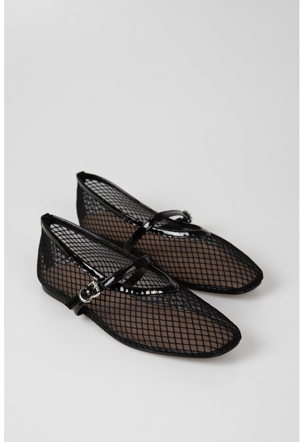 Arabella Ballet Flat Black