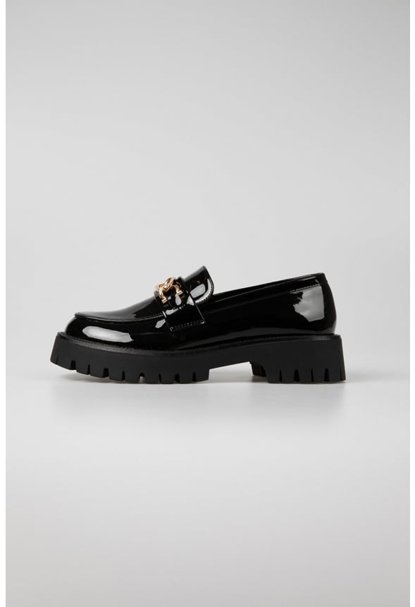 Ava Flat Loafer Black