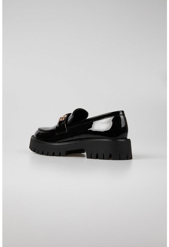 Ava Flat Loafer Black