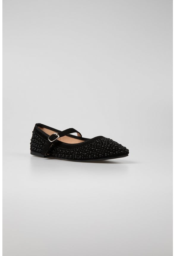 Aurora Ballet Flat Black