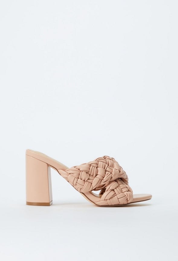 Blair Block Heeled Sandal Rugby Tan