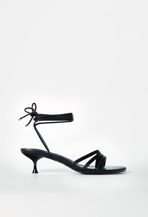 Jesamine Heeled Sandal Black