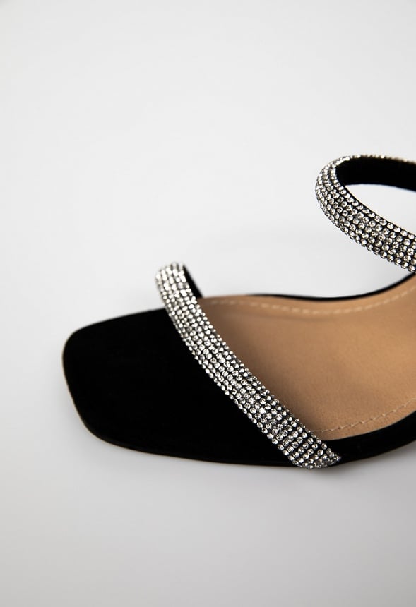 Katy Block Heeled Sandal Black