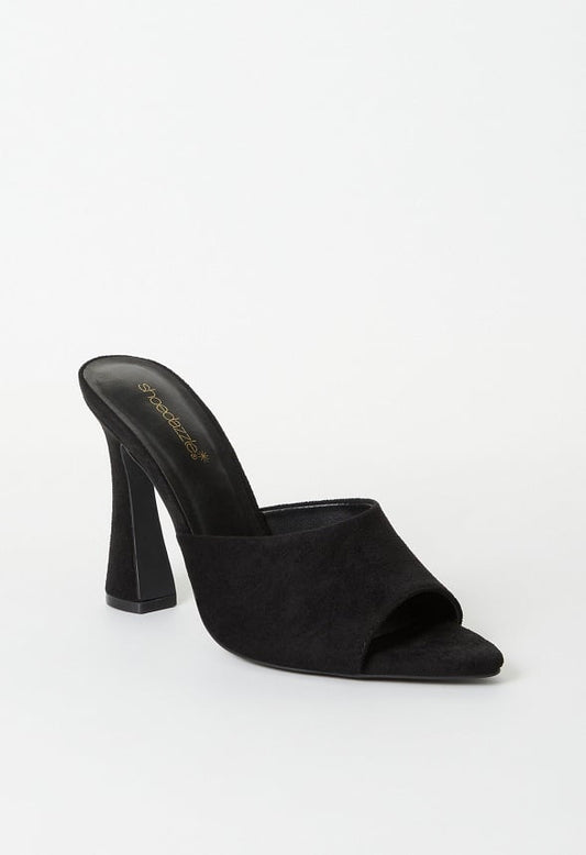 Mira Heeled Sandal Black