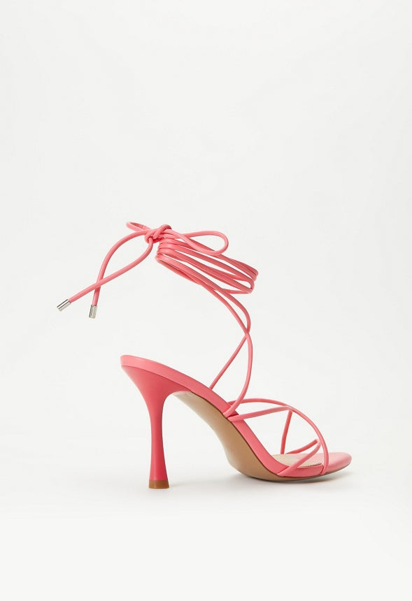 Liana Heeled Sandal Camellia Rose