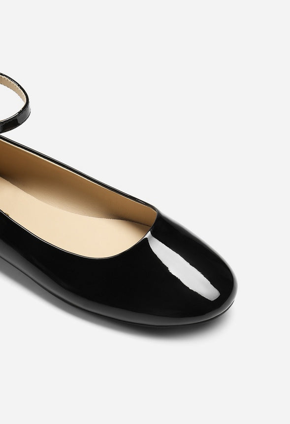 Comfortable Slip On Flats Black