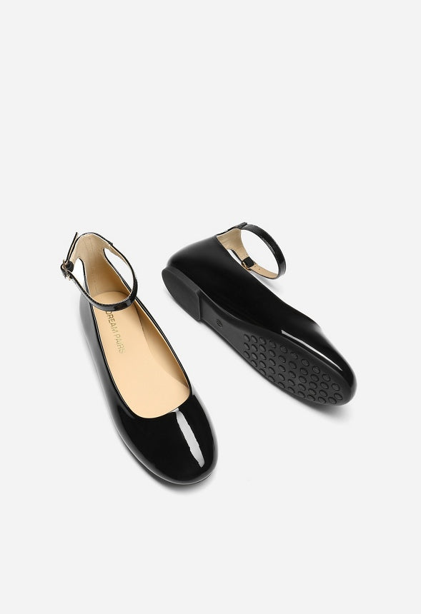 Comfortable Slip On Flats Black